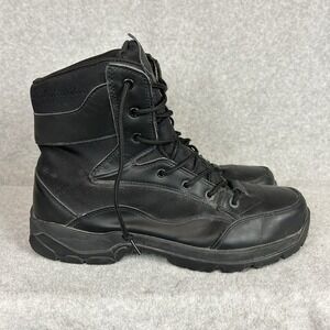 Mens Interceptor Steel Toe Slip And Oil Resistant Tactical Safety Boot Sz 13